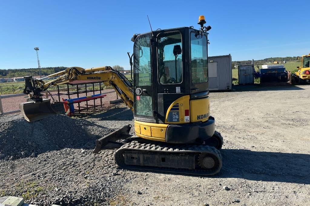 Komatsu PC 26 MR-3 Mini pelle < 7t