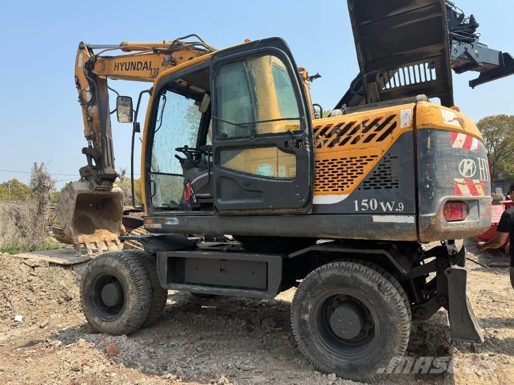 Hyundai R 150 W-9 Pelle sur pneus