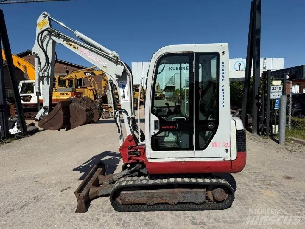 Takeuchi TB125 Mini pelle < 7t