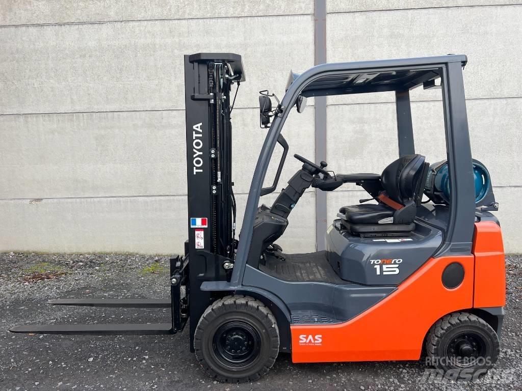 Toyota 02-8 FGF 15 Chariots GPL
