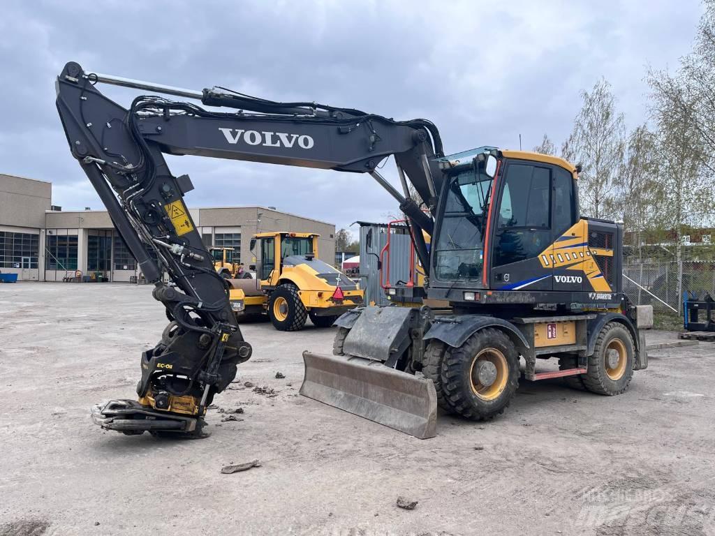 Volvo EWR 170 E Pelle sur pneus
