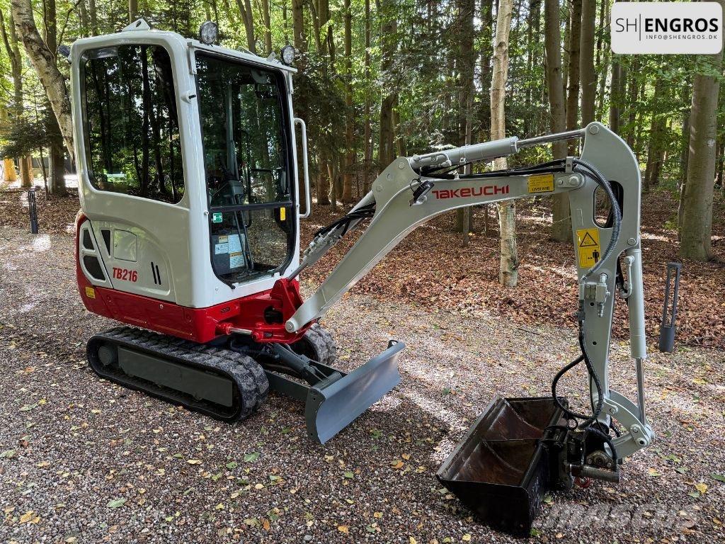 Takeuchi TB 216 Mini pelle < 7t