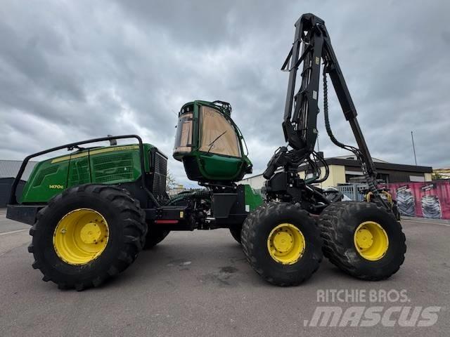 John Deere 1470 G Abatteuse