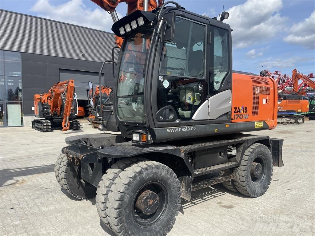 Hitachi ZX 170 W-5 B Pelle sur pneus