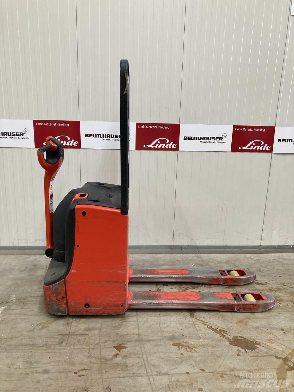 Linde T20 Transpalette accompagnant