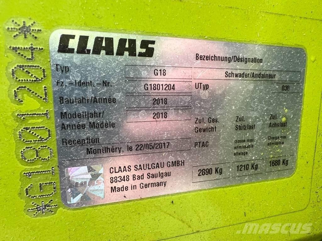 CLAAS Liner 1900 Andaineur
