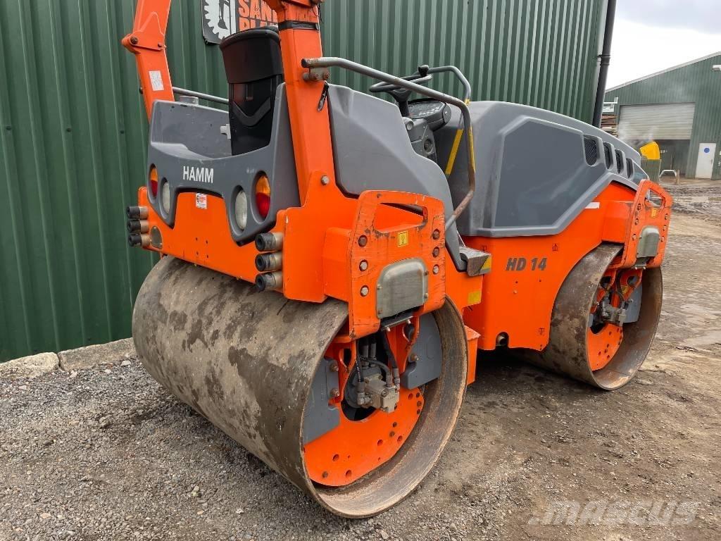 Hamm HD 14 VV Rouleaux tandem