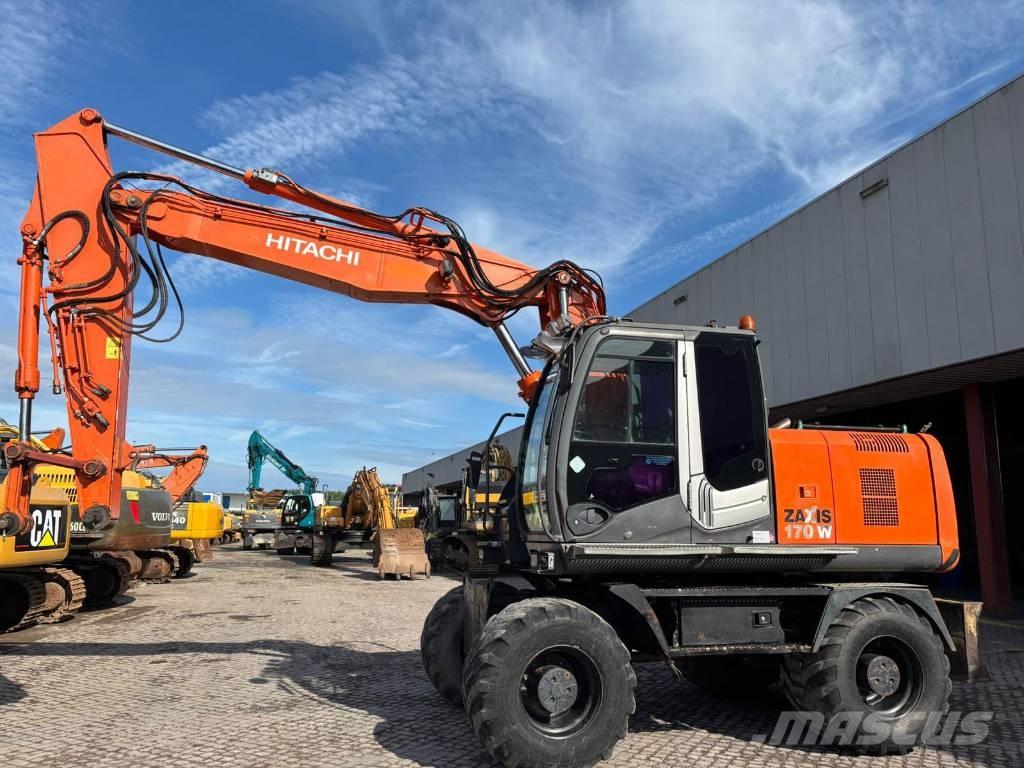 Hitachi ZX 170 W-3 Pelle sur pneus