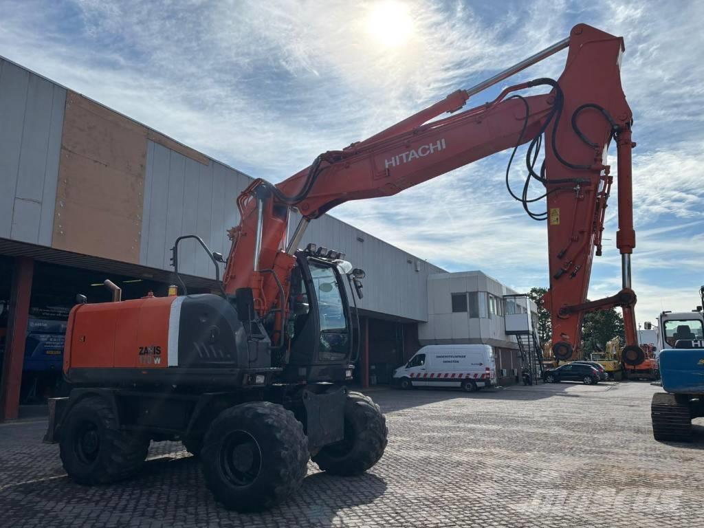 Hitachi ZX 170 W-3 Pelle sur pneus