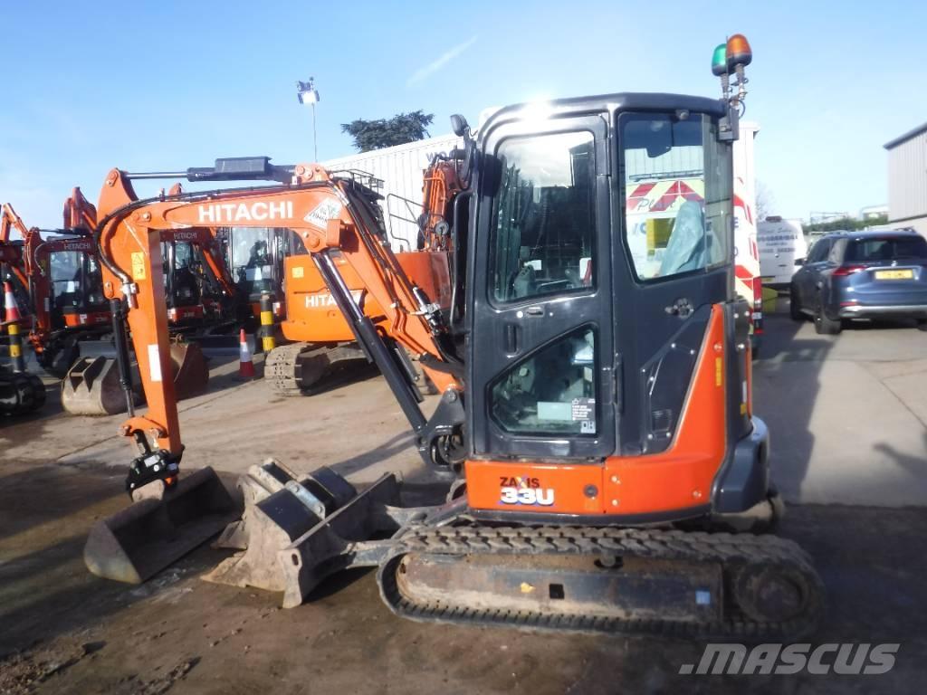 Hitachi ZX 33 U-6 Mini pelle < 7t