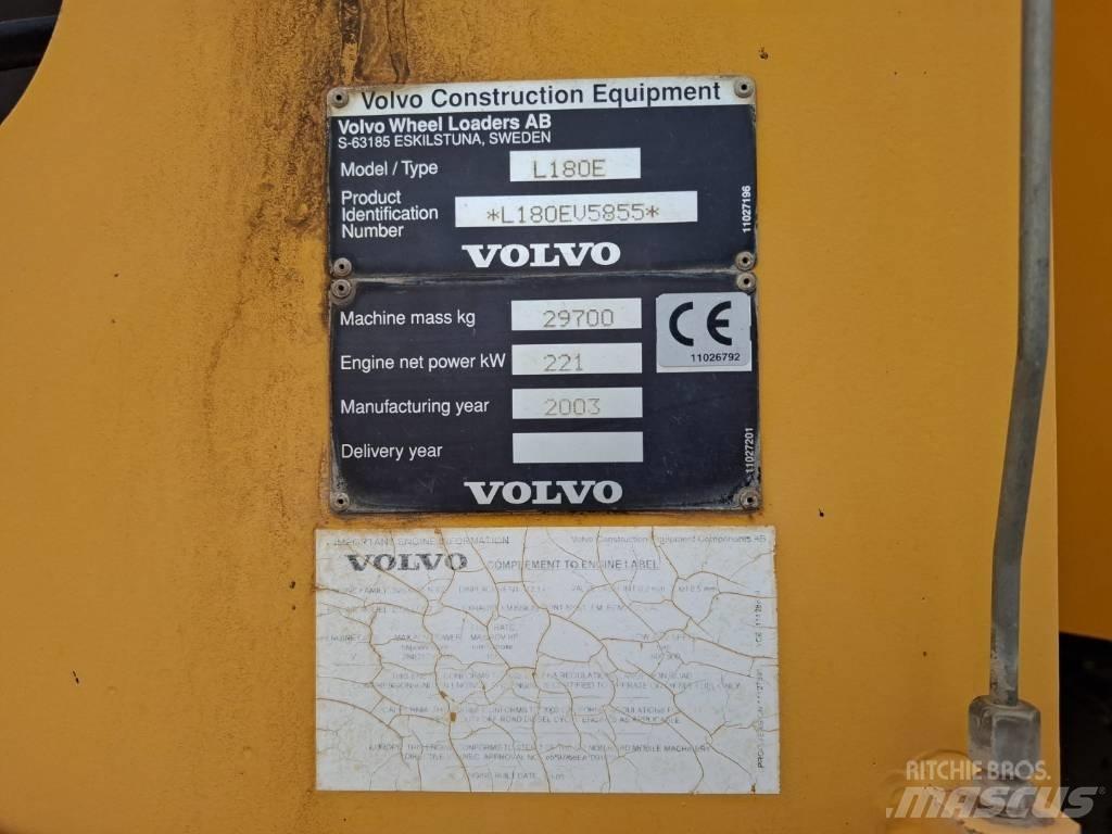 Volvo L 180 E Chargeuse sur pneus