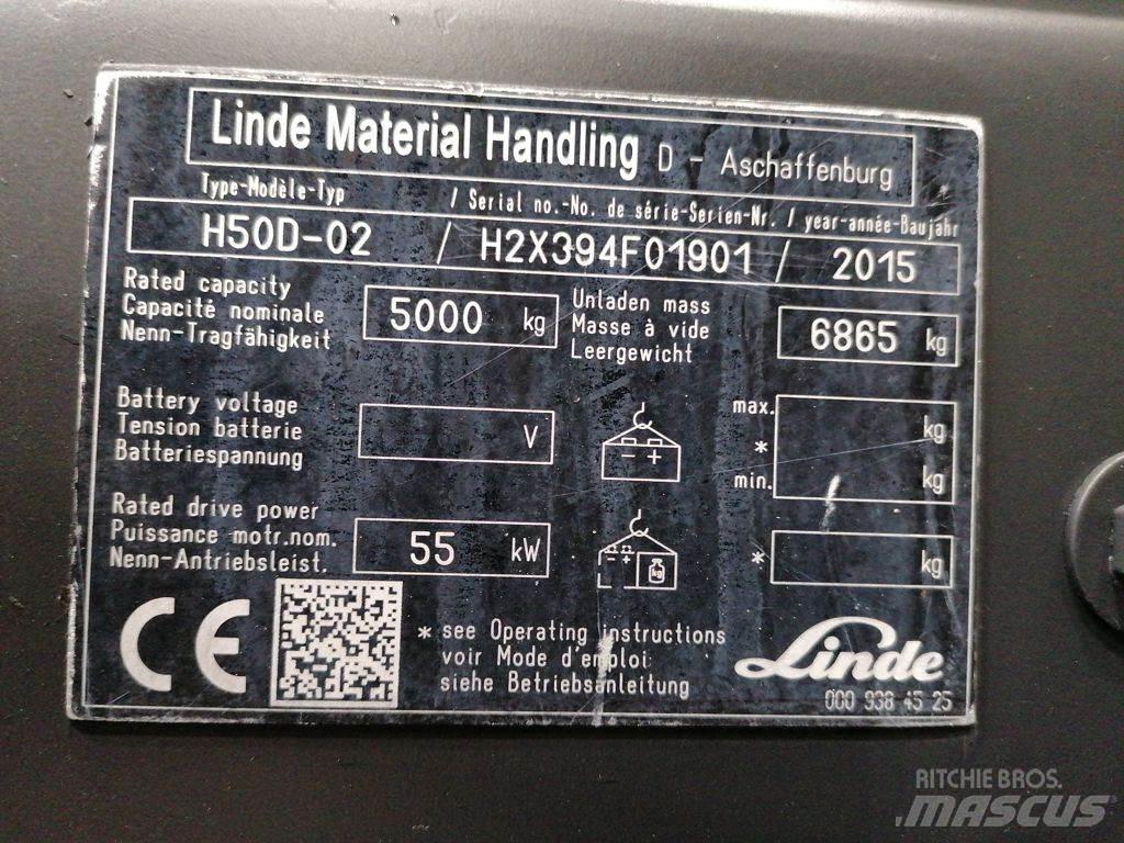 Linde H50D-02 Chariots diesel