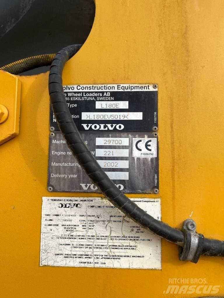 Volvo L 180 E Chargeuse sur pneus