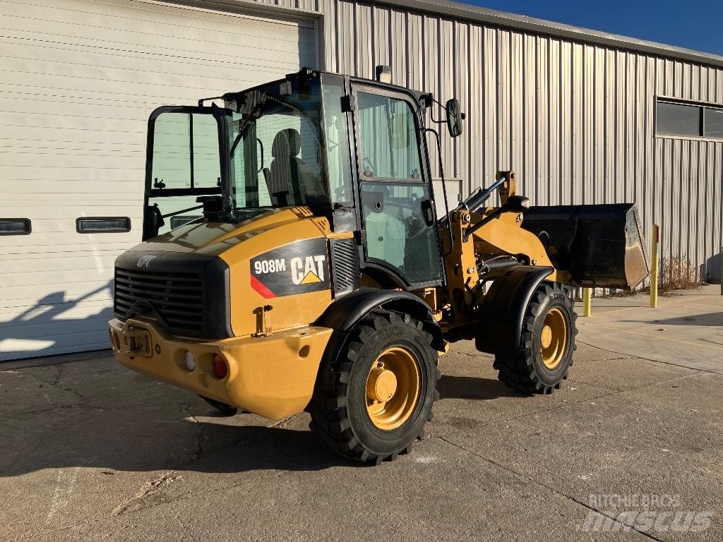 CAT 908m Chargeuse sur pneus