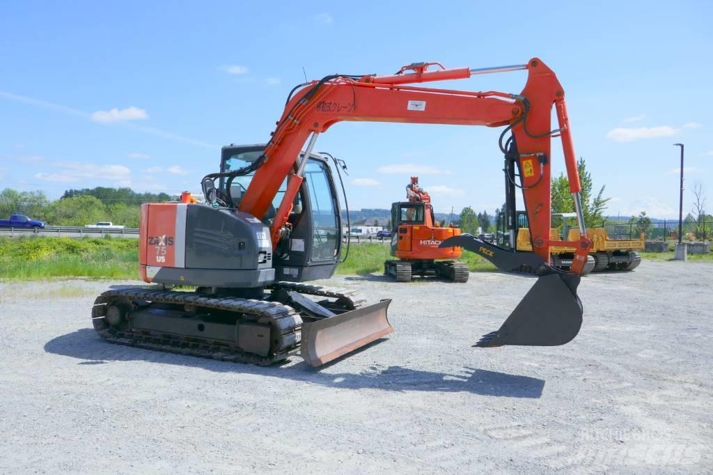 Hitachi ZX75US-3 Pelle sur chenilles