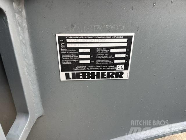 Liebherr 916 Pelle sur pneus