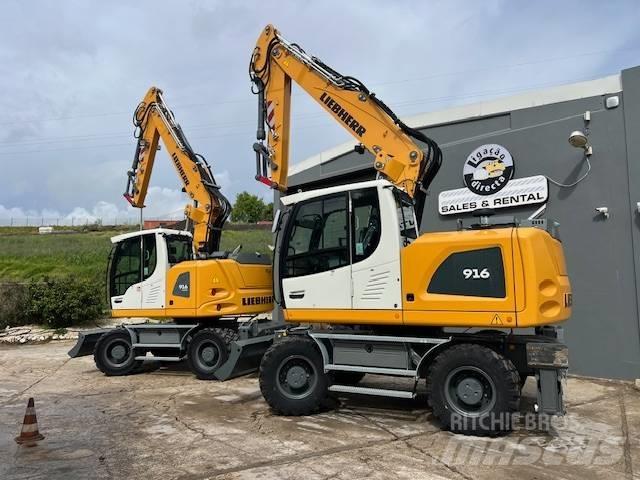 Liebherr 916 Pelle sur pneus