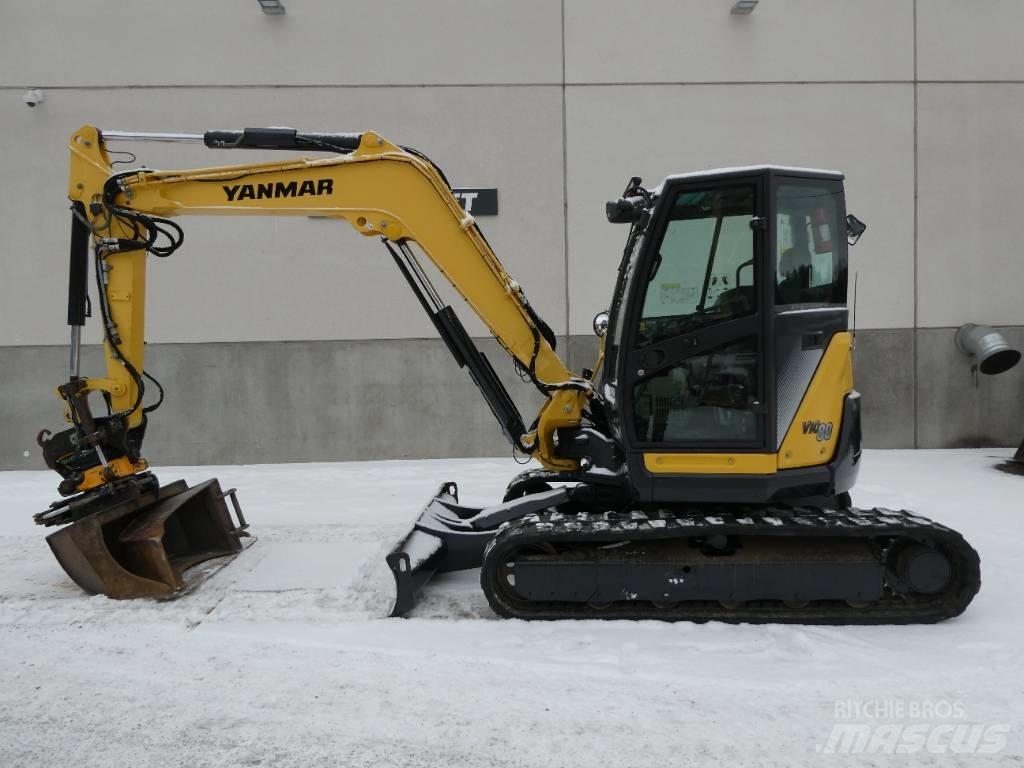 Yanmar Vio 80-1A Mini pelle 7t-12t