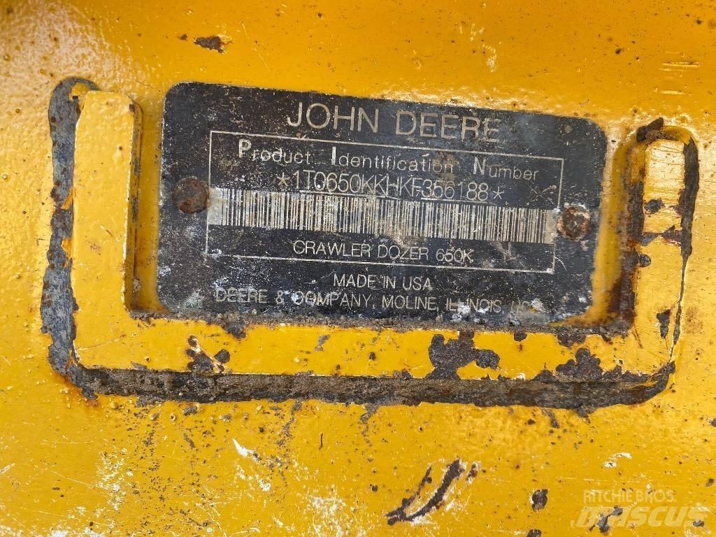 DEERE 650K LGP Bouteurs sur chenilles