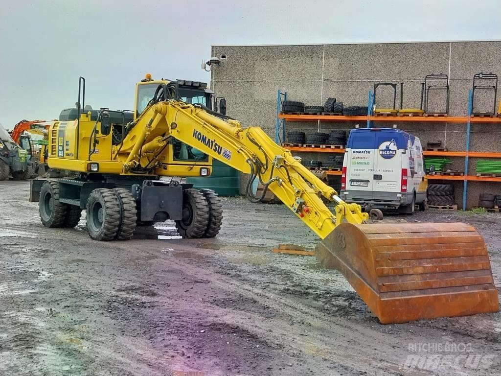 Komatsu PW148-8 Pelle sur pneus