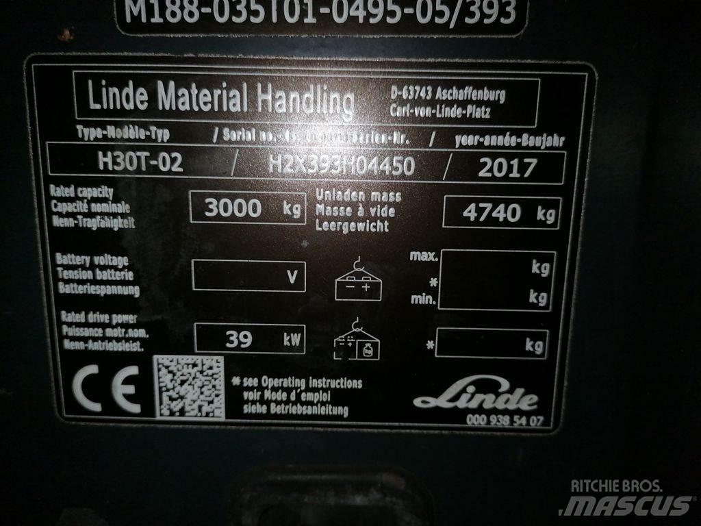 Linde H30T-02 Chariots GPL
