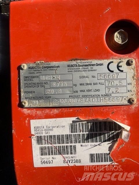 Kubota U 48-4 Mini pelle < 7t