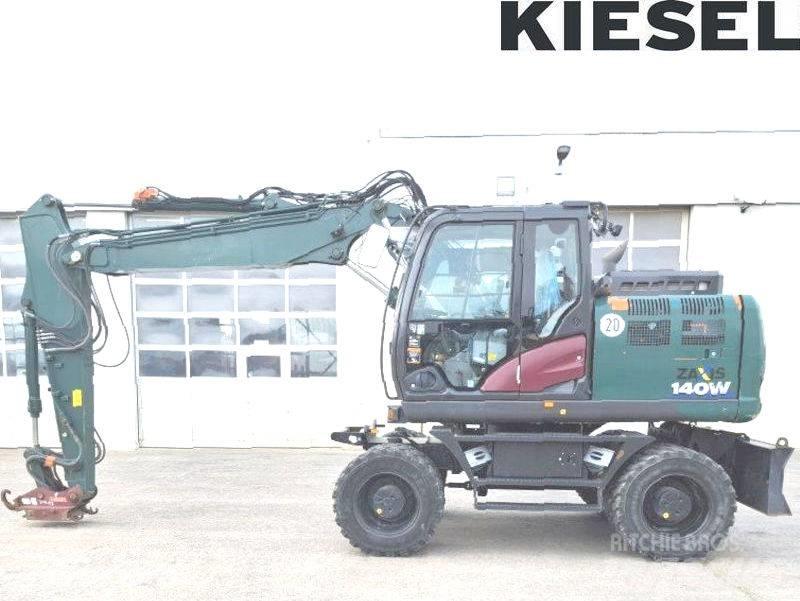 Hitachi ZX 140 W-6 Pelle sur pneus