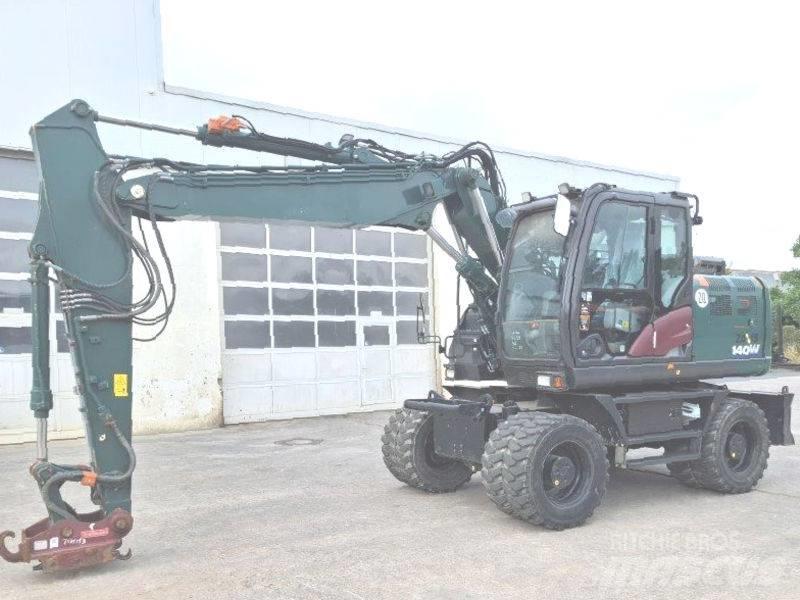 Hitachi ZX 140 W-6 Pelle sur pneus