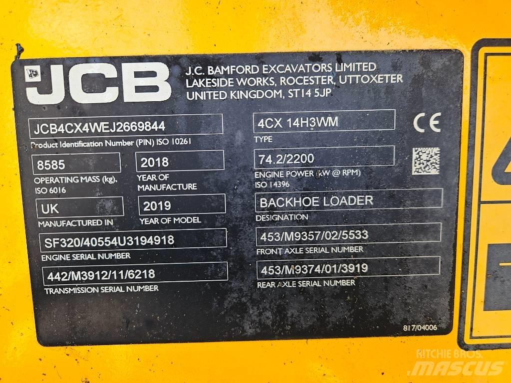 JCB 4 CX Eco Tractopelle