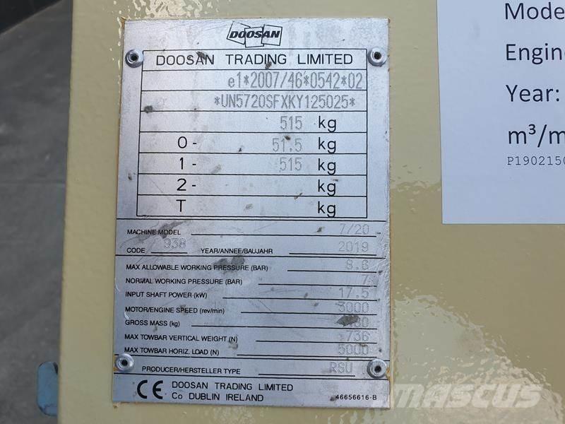 Doosan 7 / 20 Compresseur