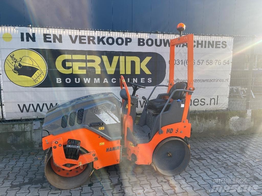 Hamm HD 8 VV Rouleaux tandem