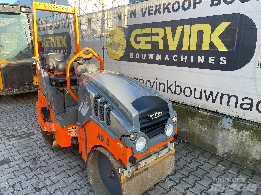 Hamm HD 8 VV Rouleaux tandem
