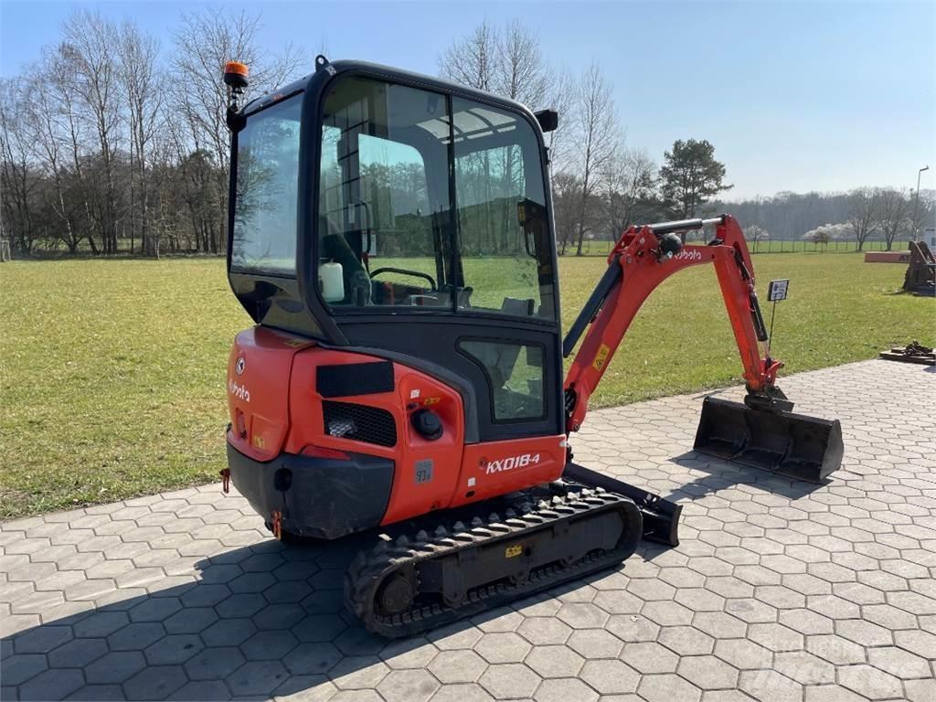 Kubota KX18-4 Mini pelle < 7t