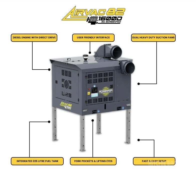 Screenpod Airvac 82 Aspirateurs
