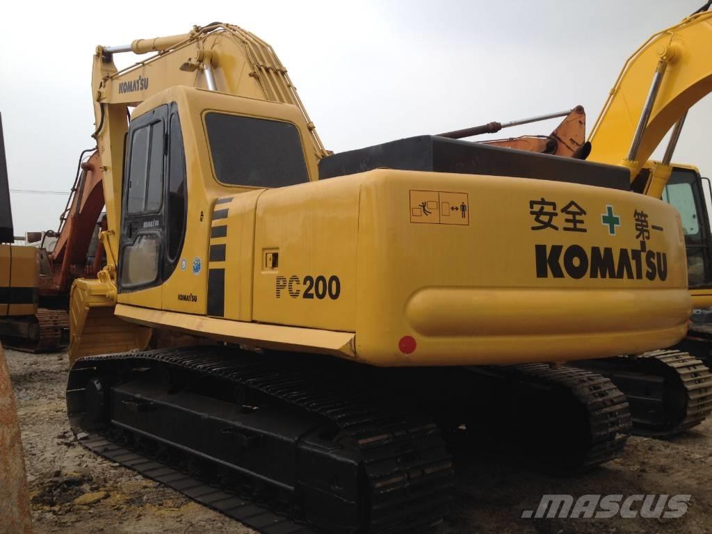 Komatsu PC200-6 Pelle sur chenilles