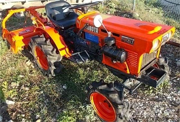Kubota 6001 di '04 Herse rotative, rotavator