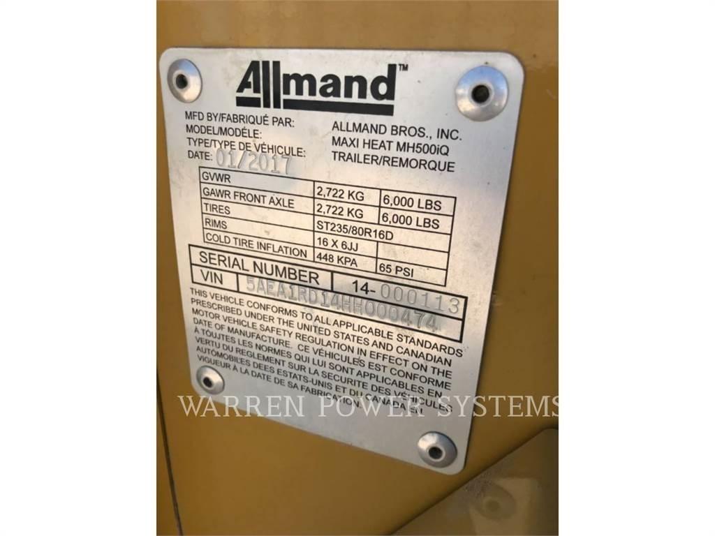 Allmand MH500 Équipement de dégel