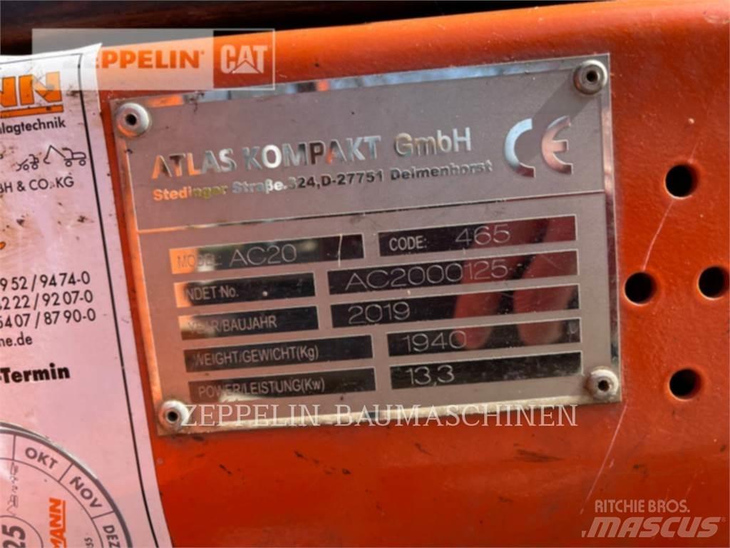 Atlas AC25F Pelle sur chenilles