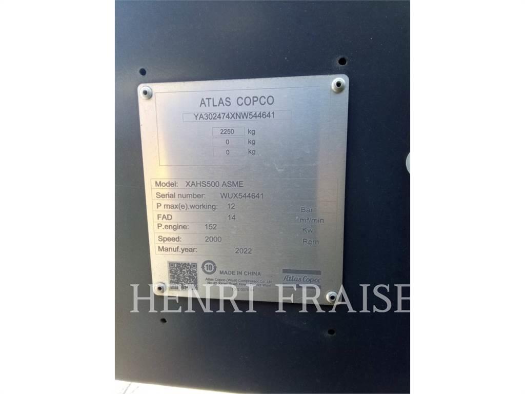 Atlas Copco XAHS500CUD Séchage par Air Comprimé