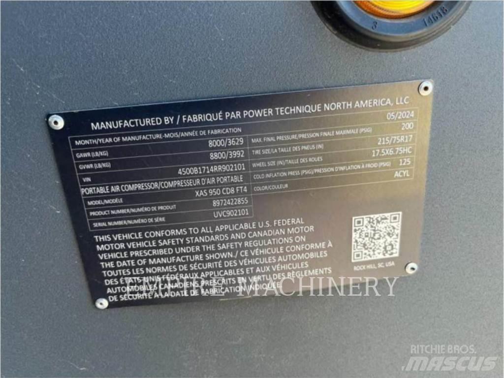 Atlas Copco XAS950CD Compresseur