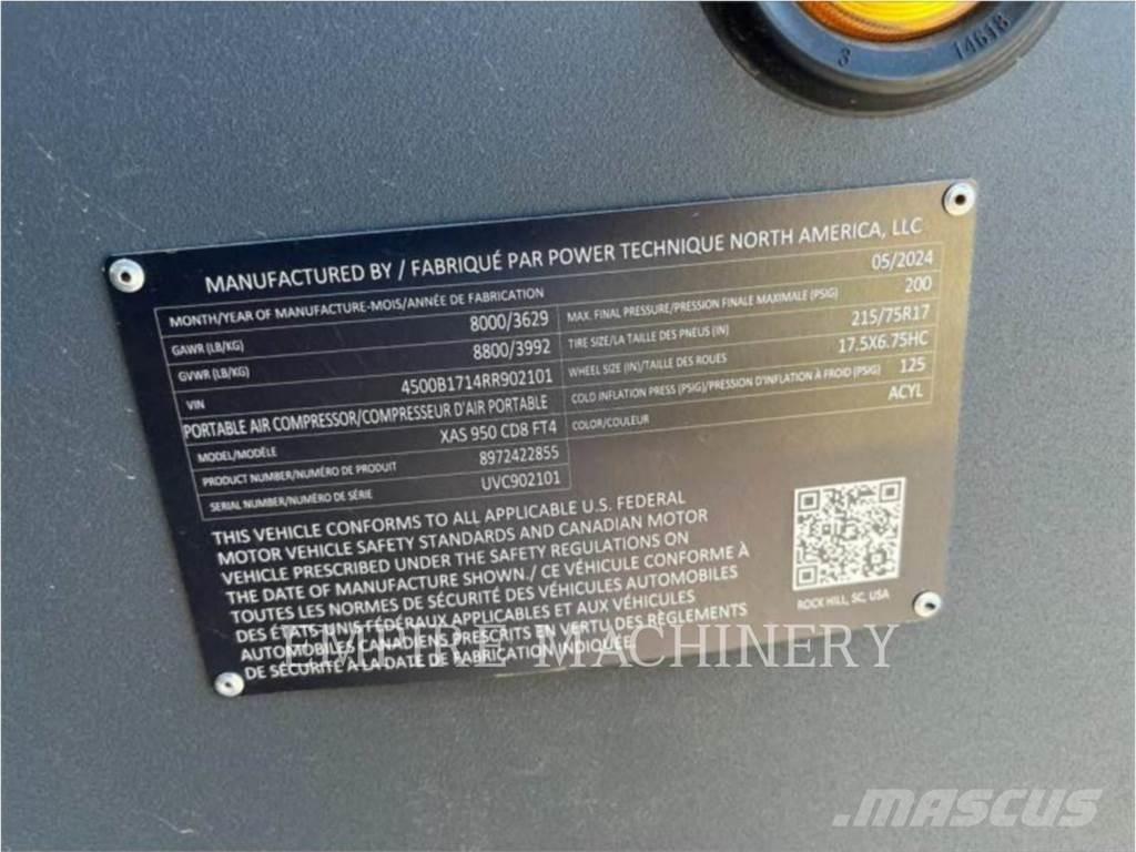 Atlas Copco XAS950CD Compresseur