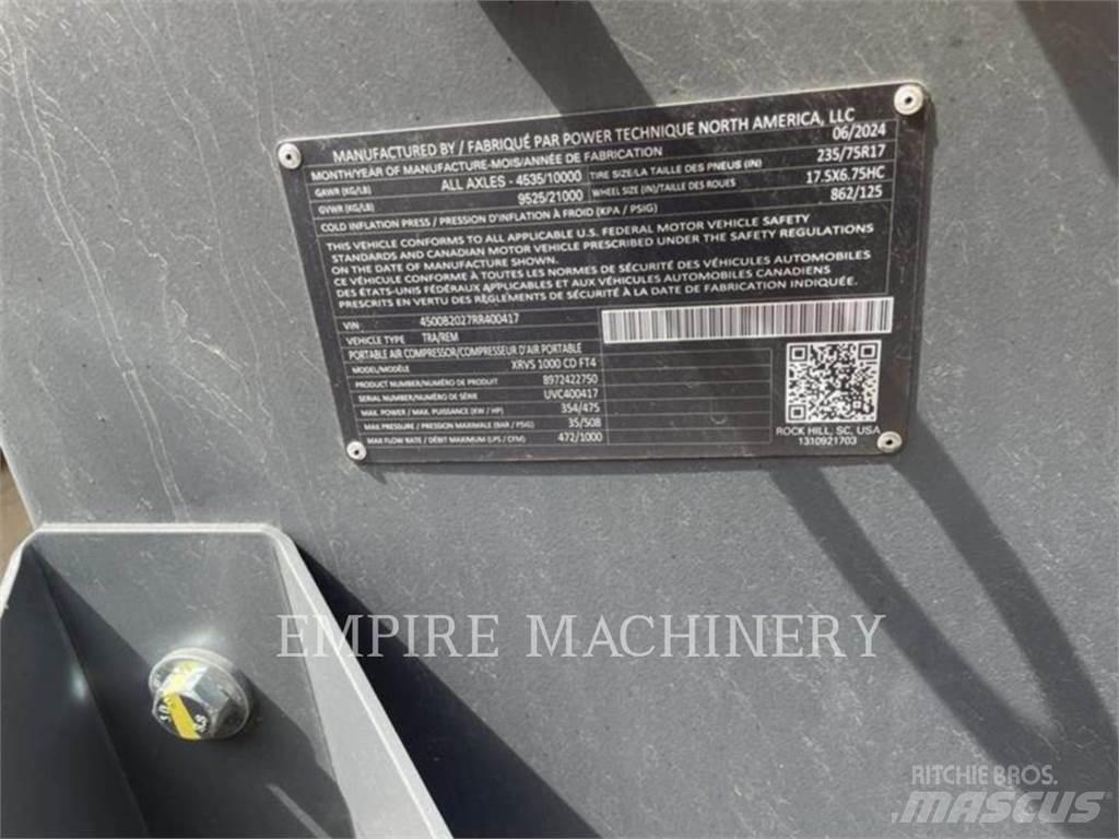 Atlas Copco XRVS1000CD Compresseur