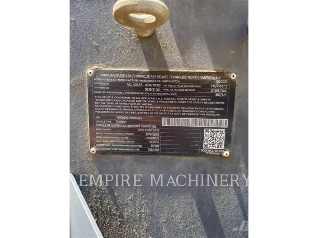 Atlas Copco XRVS1550CD Compresseur