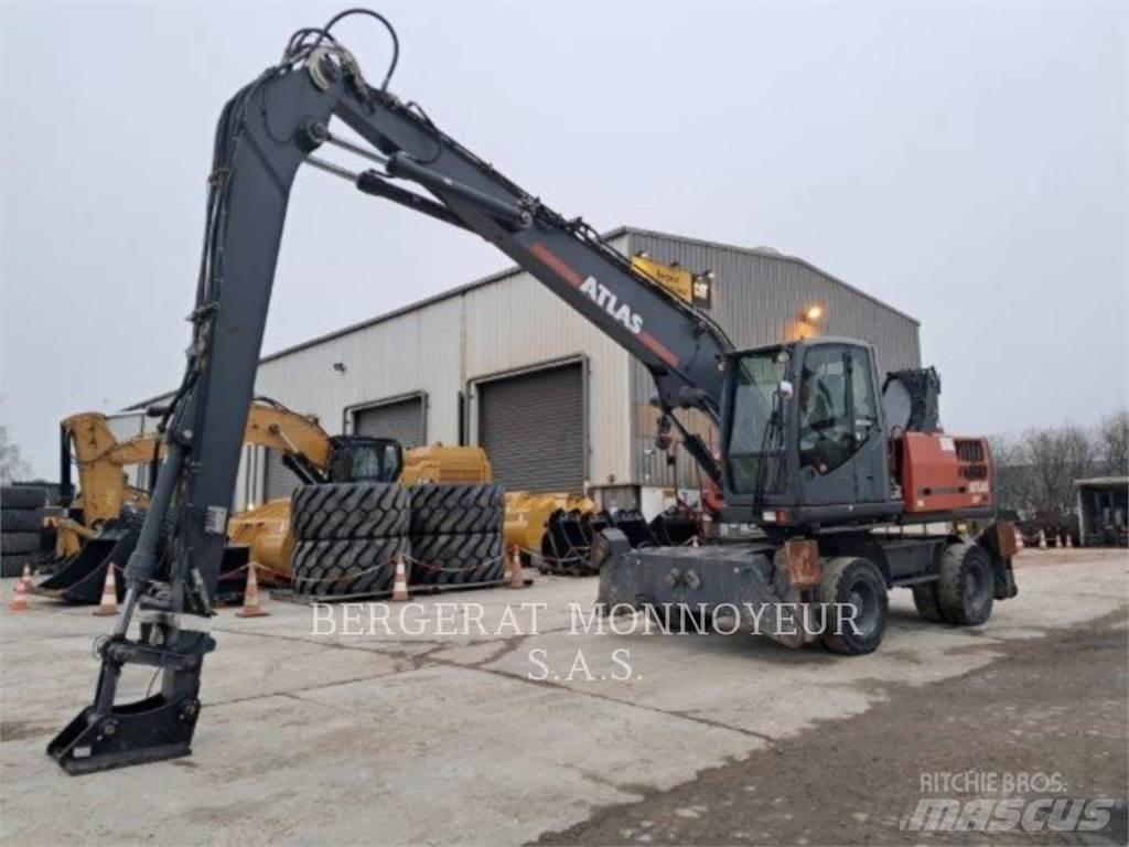  ATLAS-WEYHAUSEN 250MH Pelle sur pneus