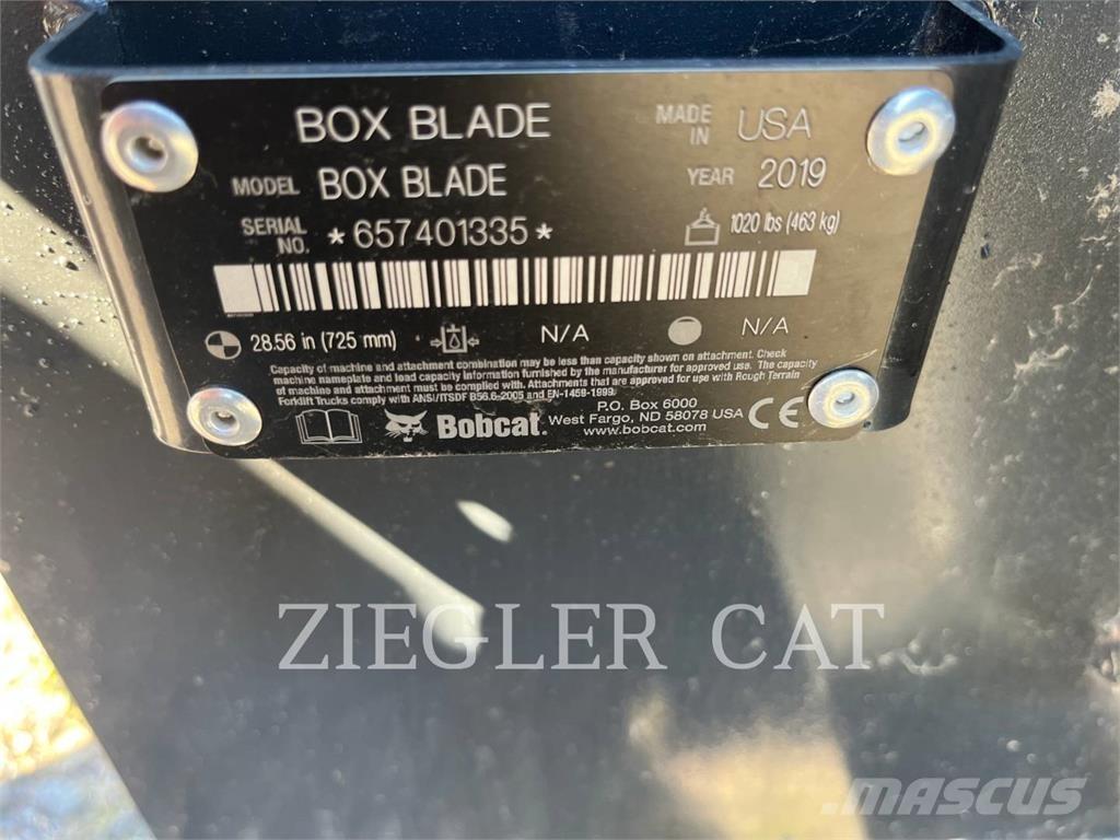 Bobcat BOXBLADE Chargeuse compacte