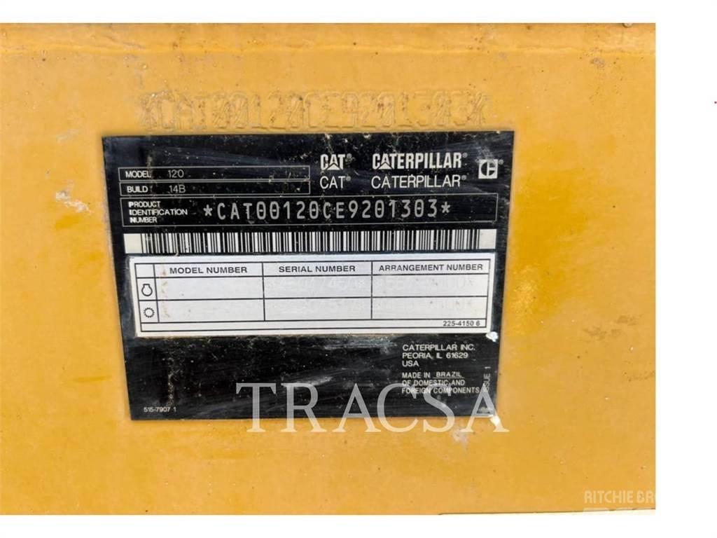 CAT 120 Niveleuse