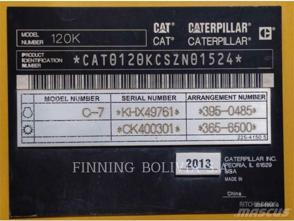 CAT 120K Niveleuse