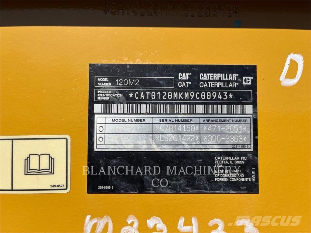 CAT 120M2 Niveleuse