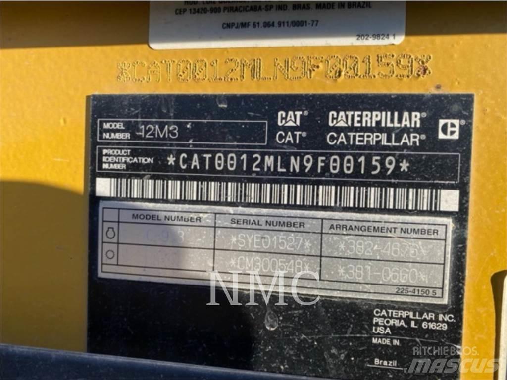 CAT 12M3 Niveleuse