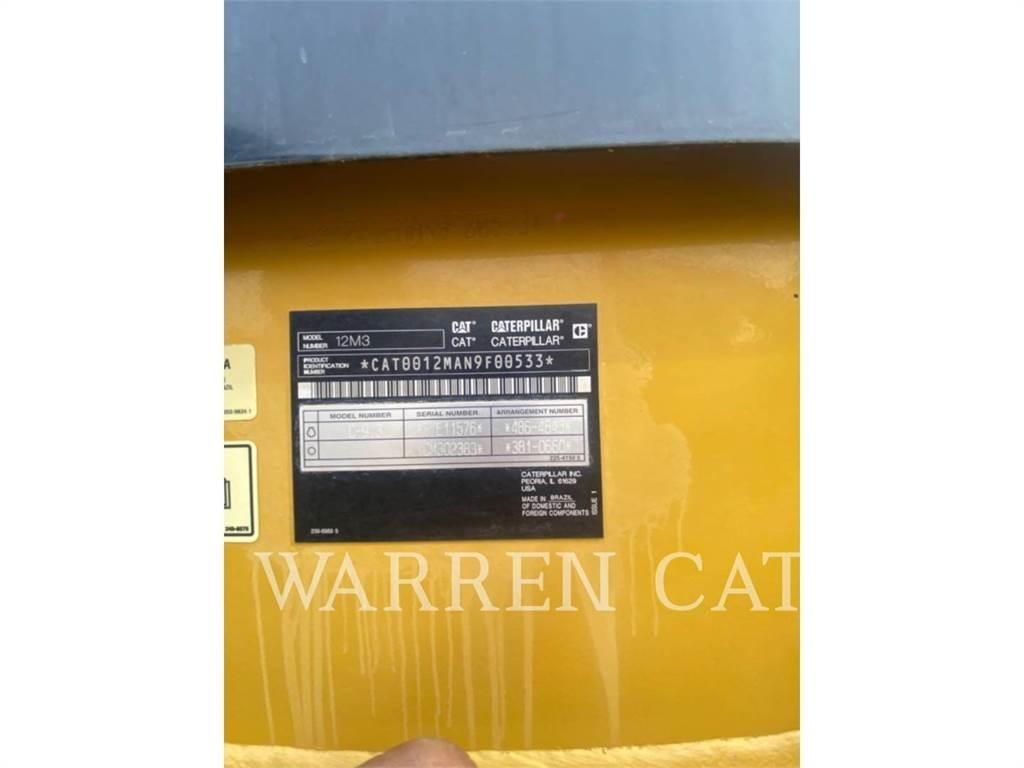 CAT 12M3 Niveleuse